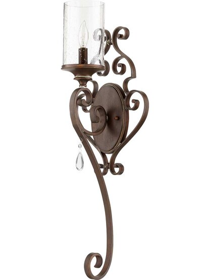 San Miguel 1-Light Sconce in Vintage Copper.